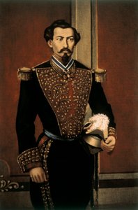Porträt von Miguel Miramon (1831-1867), mexikanischer General und Politiker