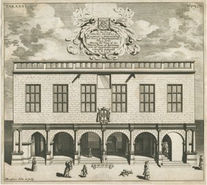 Stafford - Shire Hall von Michael Burghers