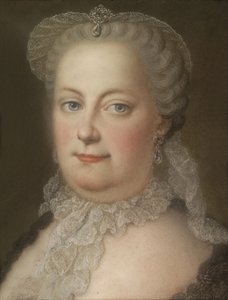 Porträt der Kaiserin Maria Theresia von Österreich 1717-1780, 1762 von Michael Christoph Hagelgans