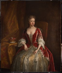 Porträt von Lady Elizabeth Percy, Ehefrau von Charles, 6. Herzog von Somerset