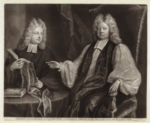 Porträt von Thomas Sprat und Sohn von Michael Dahl