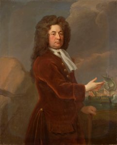 Vizeadmiral Sir William Whetstone (gest. 1711), spätes 17. bis frühes 18. Jahrhundert von Michael Dahl