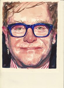 Elton John von Michael Frith