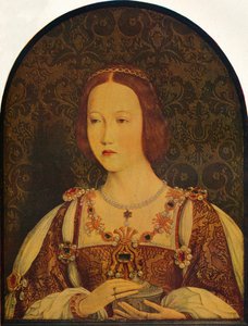 Porträt einer Frau, möglicherweise Isabella I. von Kastilien, spätes 15. - frühes 16. Jahrhundert, 1930 von Michael Sittow