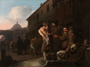 Die Nackten kleiden von Michael Sweerts