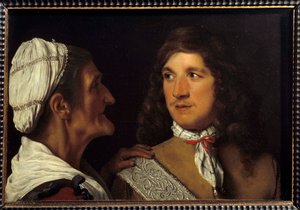 Der junge Mann und die Kupplerin von Michael Sweerts