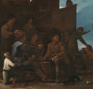 Die Kartenspieler von Michael Sweerts