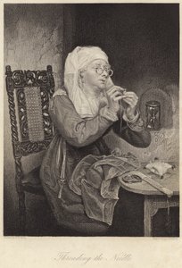 Nadel einfädeln