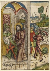 Christus vor Pilatus (Der Schatzbehalter, Figur 63) von Michael Wolgemut