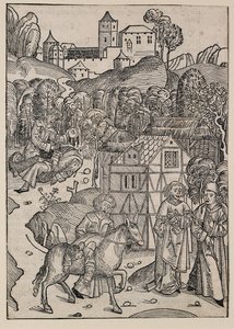 Der zweite Teil des Gleichnisses vom barmherzigen Samariter, um 1491