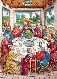 Das letzte Abendmahl von Michael Wolgemut or Wolgemuth