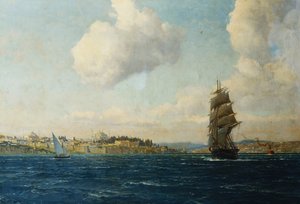 Ansicht von Konstantinopel