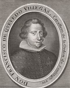 Francisco Gómez de Quevedo y Santibáñez Villegas von Michael van der (after) Gucht