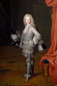 Porträt von Ludwig I. als Prinz von Asturien von Michel Ange Houasse