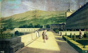 Der Mönchsgarten im Kloster San Lorenzo del Escorial