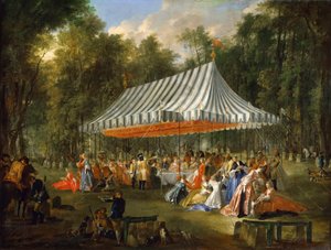 Feier von Prinz Louis François de Conti zu Ehren von Karl Wilhelm Ferdinand, Erbprinz