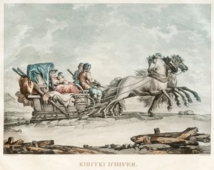 Kibitka, 1810er Jahre