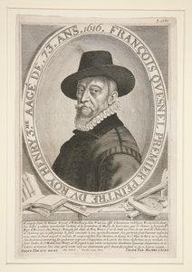 François Quesnel (1543-1619), im Alter von 73 Jahren von Michel Lasne