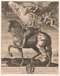 Reiterporträt von Bernard de Foix de la Valette, Herzog von Épernon