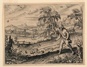 Das Gleichnis vom Sämann von Michel Lasne