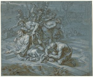 Christus entkleidet am Kreuz