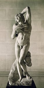 Gefangener, genannt Der sterbende Sklave von Michelangelo Buonarroti
