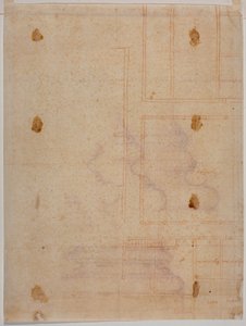Fragmentarischer Grundriss des Klosters San Lorenzo