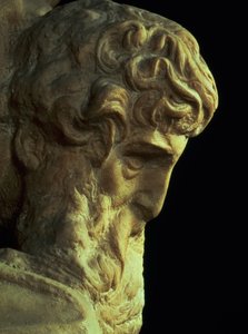 Der Genius des Sieges von Michelangelo Buonarroti (Detail)