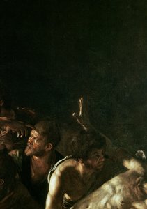 Auferstehung des Lazarus (Detail)