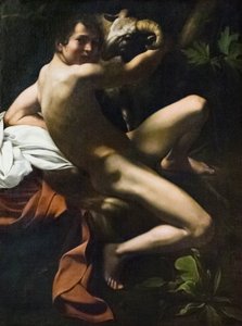 Johannes der Täufer, Jugend mit einem Widder