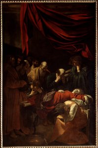 Der Tod der Jungfrau von Michelangelo Merisi da Caravaggio