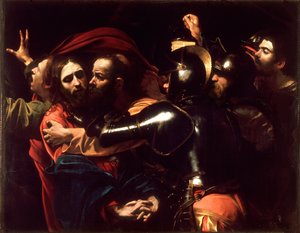 Die Gefangennahme Christi von Michelangelo Merisi da Caravaggio