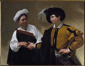 Der Wahrsager von Michelangelo Merisi da Caravaggio