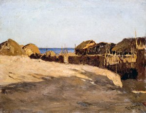 Eritreische Landschaft, von Michele Cammarano