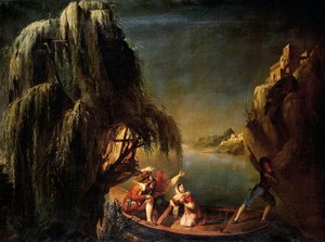 Die Abreise der Verlobten von Michele Fanoli