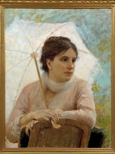 Porträt von Gabriella Coujere, der Frau des Künstlers