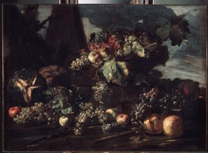 Stillleben mit Trauben