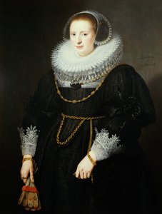 Porträt eines Mädchens, 18 Jahre alt von Michiel Jansz van Miereveld