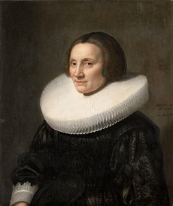 Porträt von Caecilia van Beresteyn (1589-1661) von Michiel Jansz van Mierevelt