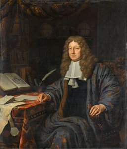 Porträt von Johannes Hudde (1628-1704), Bürgermeister von Amsterdam von Michiel van Musscher