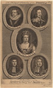 Die königliche Familie der Stuarts von Michiel van der Gucht