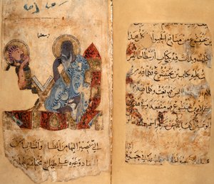 Der Weise Aristoteles und ein Schüler