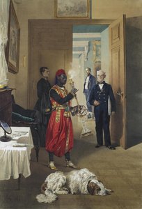 Foyer des Großen Palastes in Zarskoje Selo, 1865