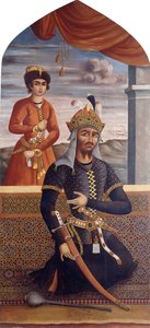 Porträt von Afrasiyab, König von Turan, ca. 1803-4
