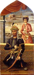 Porträt von Afrasiyab, König von Turan
