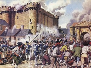 Der Sturm auf die Bastille von Mike (20th century) White