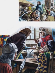 Der Hass auf Richard II. von England von Mike (20th century) White