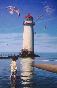 Erster Besuch des Leuchtturms