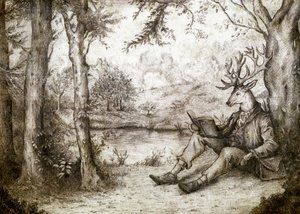 Lesen unter einem Baum von Mike Koubou