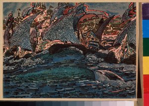 Segelboote von Mikhail Aleksandrovich Vrubel